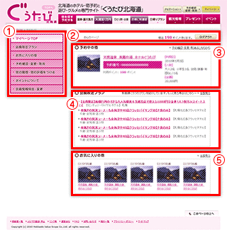 【マイページトップ】
