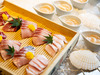 【青函市場・夕食一例】新鮮で上質な魚介だからこそお刺身で。※漁の関係上変更有